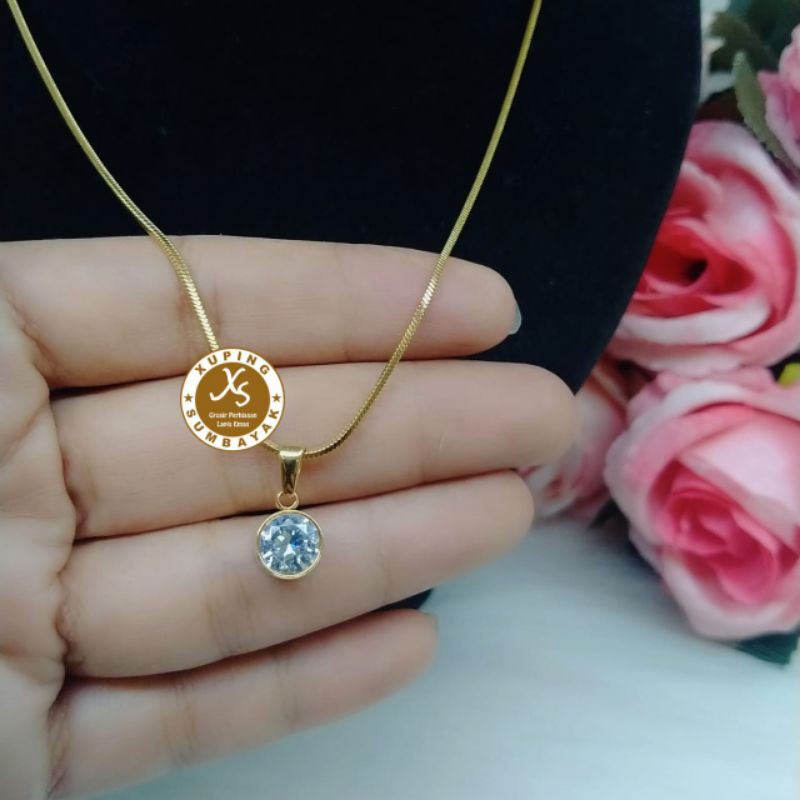 XupingSumbayak. Kalung Titanium simple. xuping medan