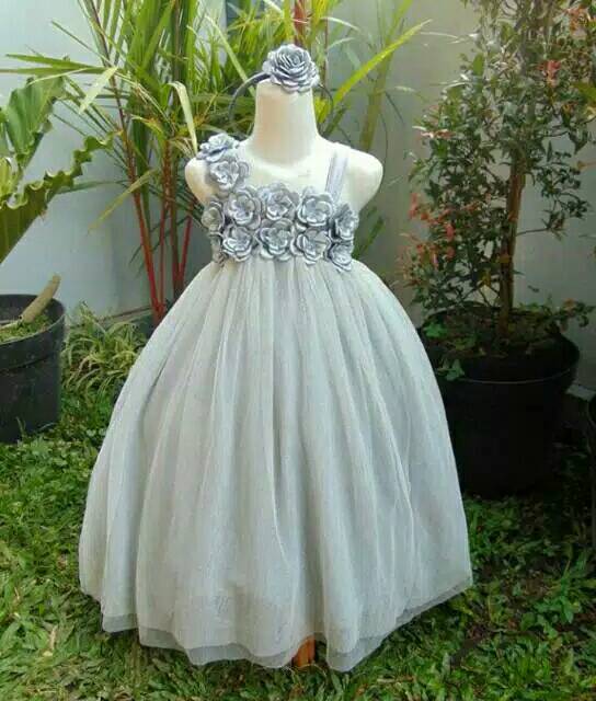 New party dress megar anak