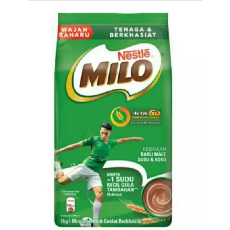 MILO bubuk ORIGINAL malaysia 1 KG