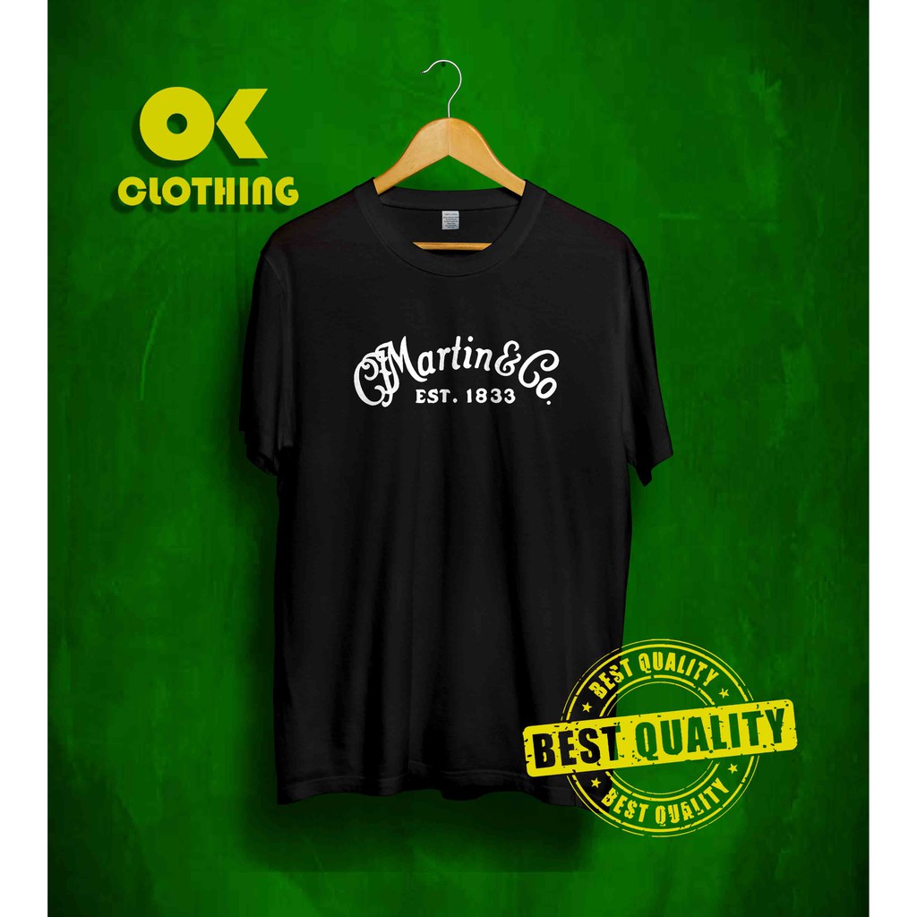 Berkualitas Kaos Martin Guitar simple dan keren