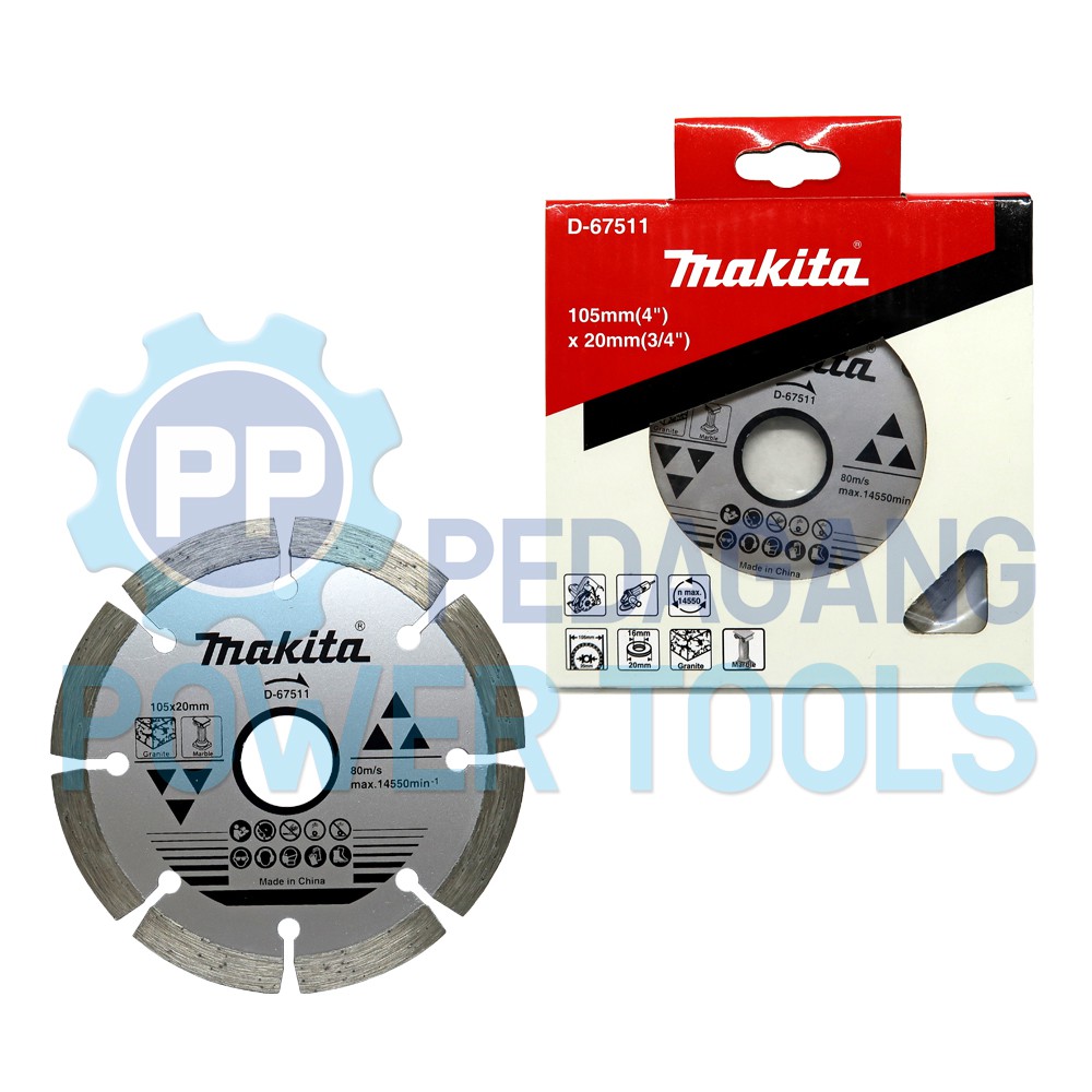 MAKITA D-67511 MATA GERINDA PISAU POTONG KERAMIK GRANIT DIAMOND WHEEL