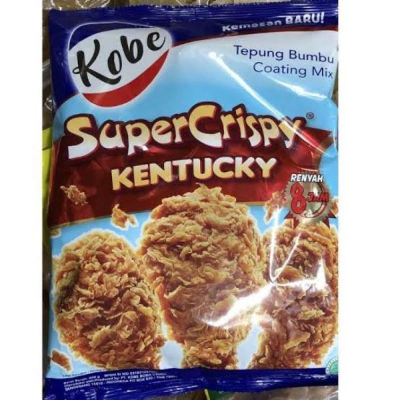 

TEPUNG BUMBU KOBE KRISPI 850GR - TEPUNG KOBE CRISPY