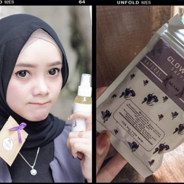 Masker wajah Saffron