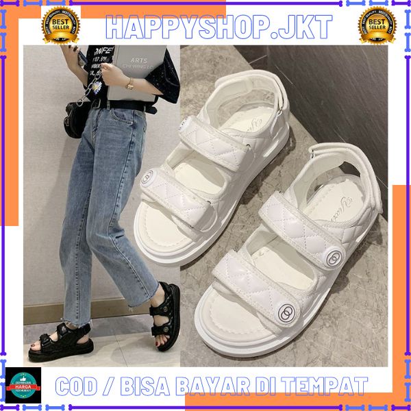 HS / Sandal Wedges Sepatu Wanita Premium S-15