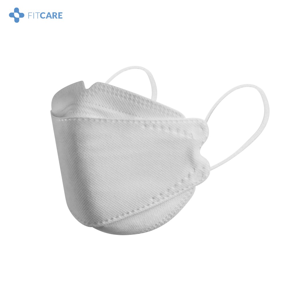 Masker KF94 4 ply Earloop Fitcare Box isi 10 pcs-Putih