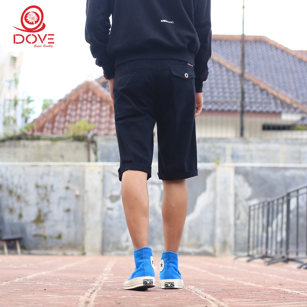 Chinos Pendek Pria Original Bahan Kanvas Cardinal Non Stretch Celana Chino Distro Dewasa Premium Dov