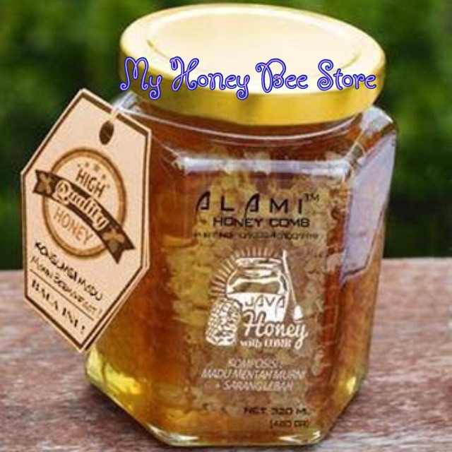 

Java Honey Raw Honeycomb - Madu Mentah Sarang 320ml