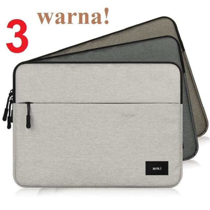 Tas Softcase Laptop Notebook Netbook Anki Sleeve Premium 14 Inch - Cokelat Diskon