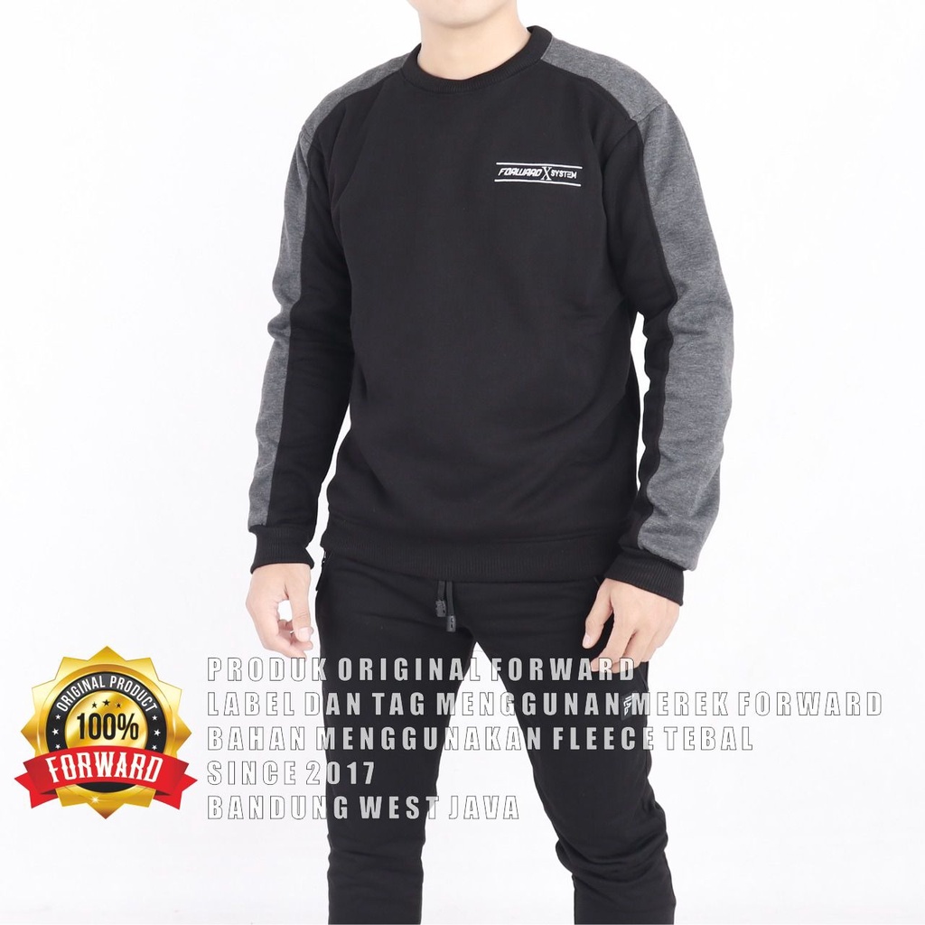 Jaket Sweater Hoodie Pria Polos Forward