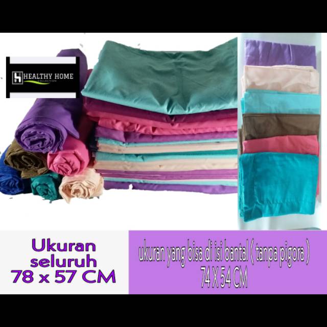 Sarung Bantal Guling polos premium murah UKURAN BACA Sarung Bantal Guling polos premium murah UKURAN BACA