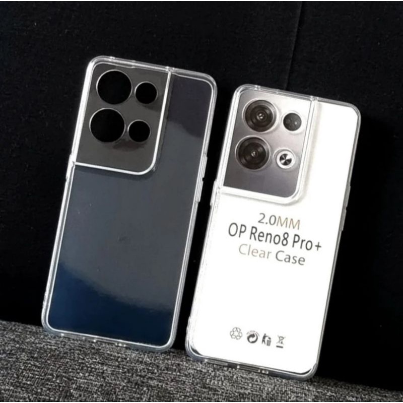 Softcase Silicon Transparan HD OPPO RENO 8 PRO / OPPO RENO 8 PRO+