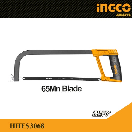 Gergaji Besi 12&quot; Handle Hacksaw Frame INGCO HHFS3068 Gagang Stang