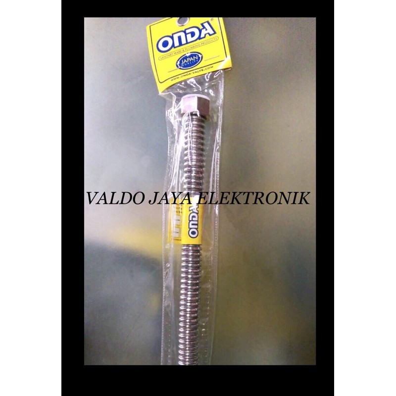 Selang Air Panas ONDA 60Cm HWF 1/2”-1/2” Selang Flexible ONDA Selang Flexible Air Panas