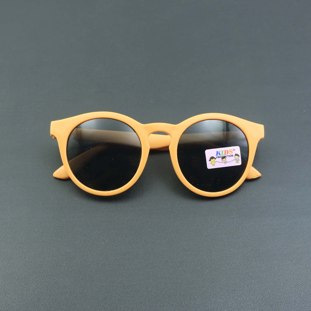 433/KACAMATA FASHION ANAK LUCU KEKINIAN/KACAMATA ANAK HITAM GAYA MURAH/KACAMATA ANAK WANITA-ORANGE