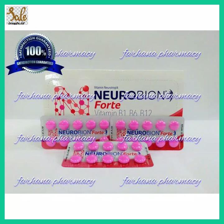 Fitnessuplemen- Neurobion Pink / Neurobion Forte / Vitamin Saraf Dan Otot -Aslii.