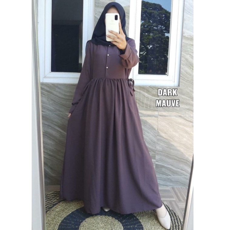 Gamis Kareen Ity Crepe size L - XL / basic dress