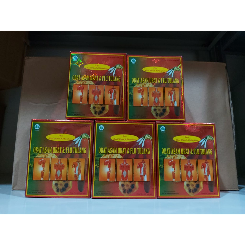 AMBM, Asam urat FLU Tulang, alam Makasar  Asli 100%
