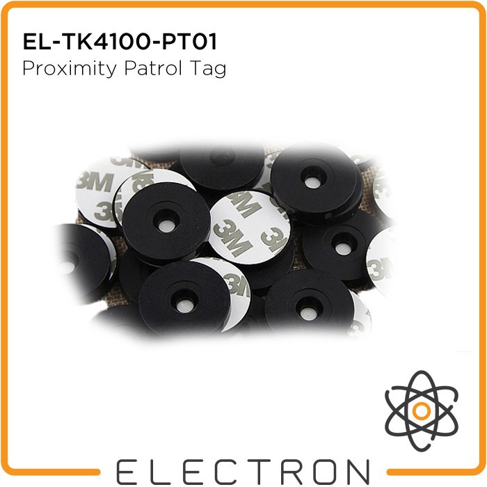 EL-TK4100-PT01 RFID Patrol Tag Coin 125kHz Proximity Check Point PVC