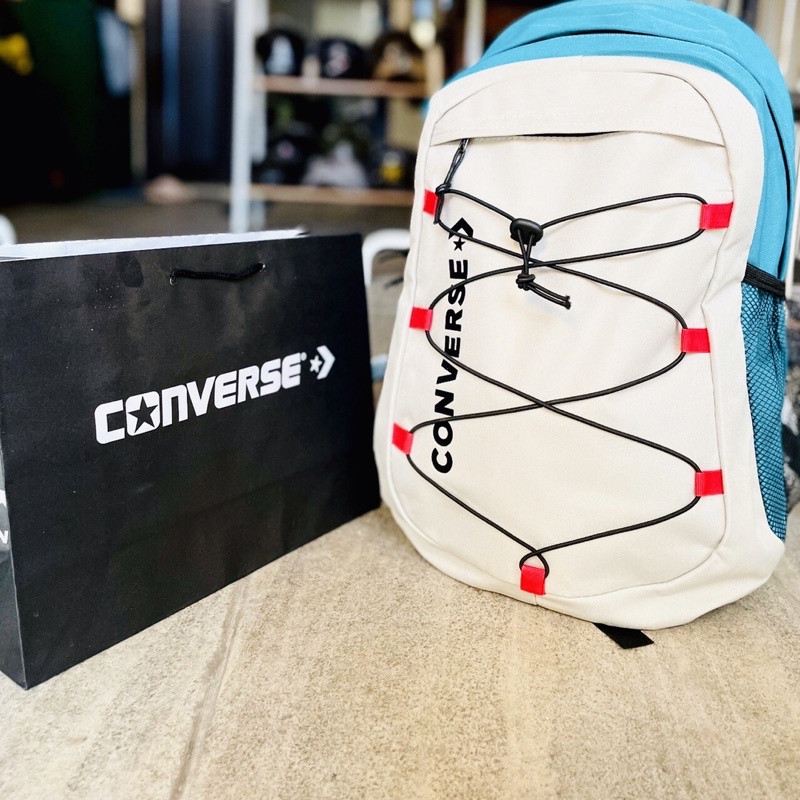 CONVERSE SWAP OUT BACKPACK TWO COLOR BLUE AND WHITE + FULLSET