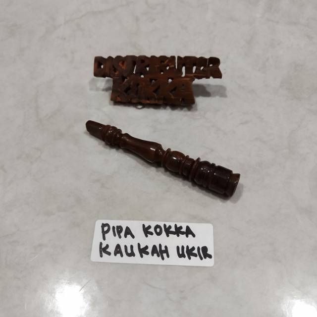 Pipa kokka kaukah ukir