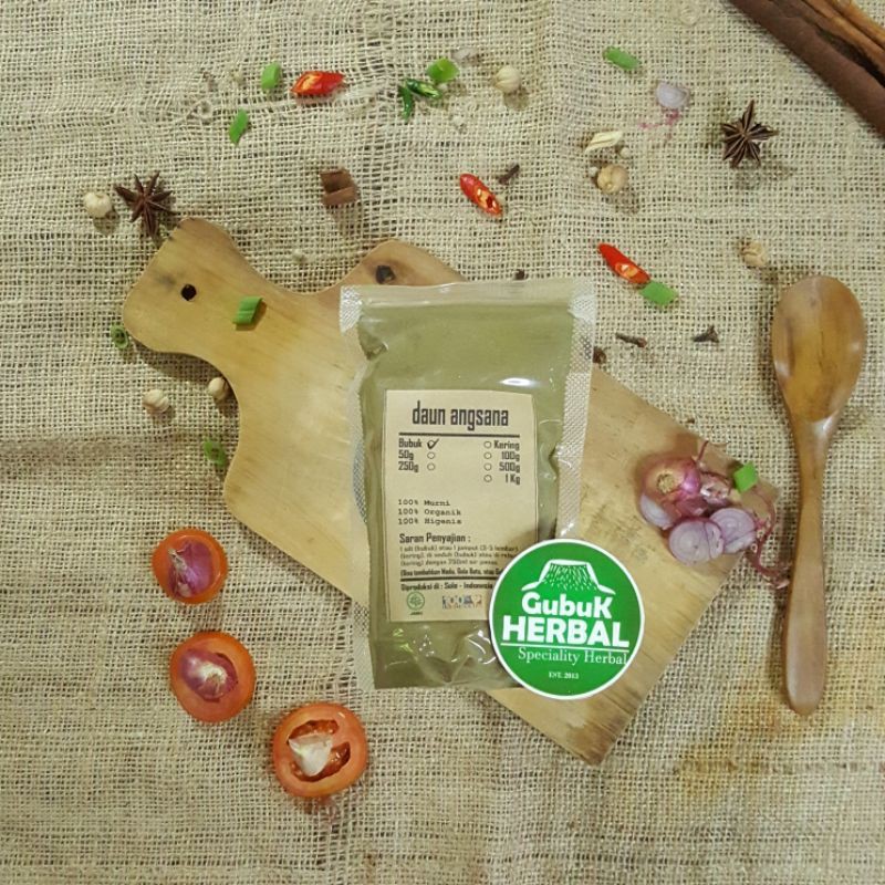 

DAUN ANGSANA BUBUK 1 KG - Sonokembang - Pterocarpus Indicus - BUBUK HALUS - MURNI - ORGANIK