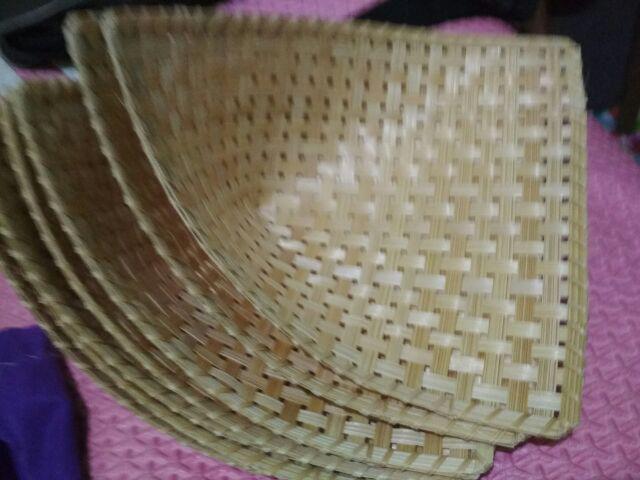 Piring Bambu Murah Anyaman Bambu Atau Piring Pincuk Murah Per Biji Murah, Berkualitas