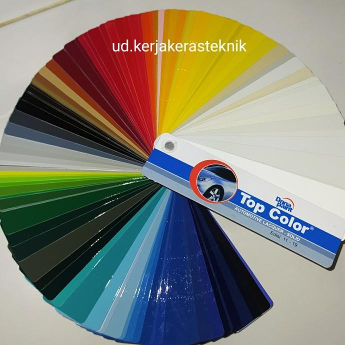 

kartu warna cat otomotif top color