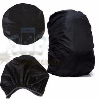Pelindung Tas / Bacpack Cover Trolley Cover Rain Coat Cover Bag / Penutup Tas Anti Air - Black