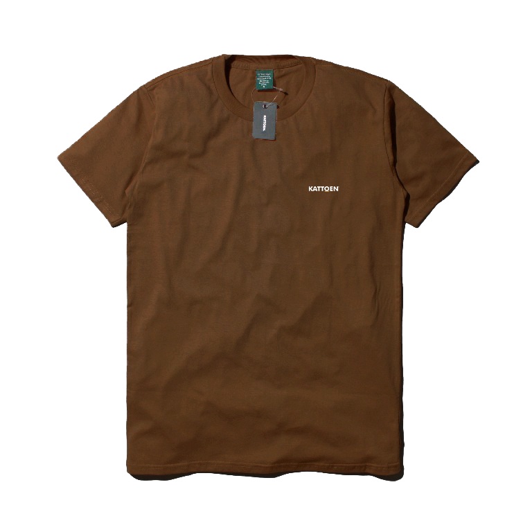 Jual T-Shirt Classic Elegant Brown - Kattoen