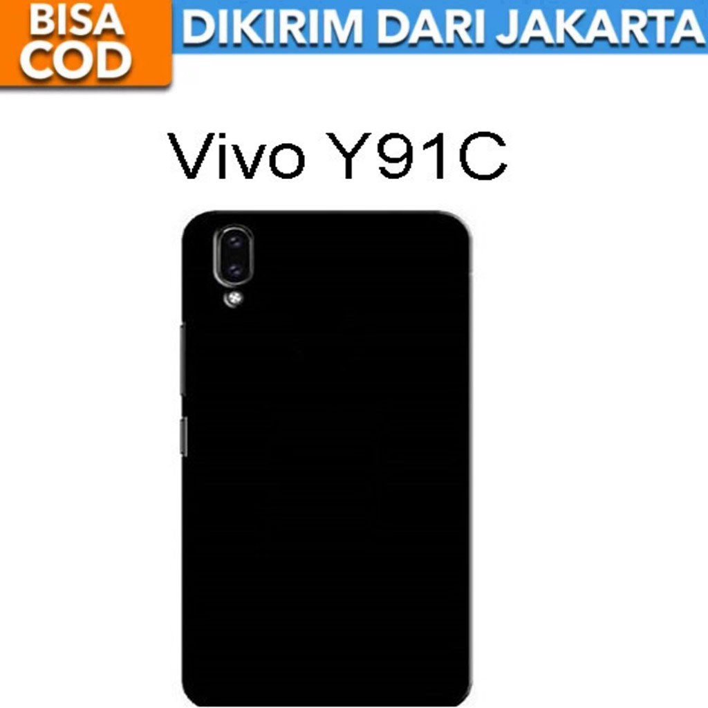 SoftCase Black Matte for Vivo Y91C