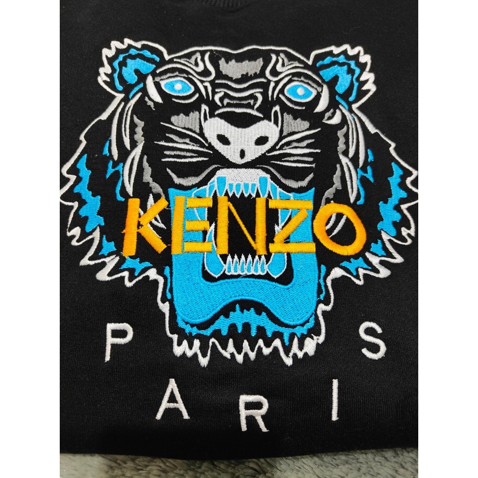 CREWNECK SWEATER KENZO PARIS TIGER PREMIUM SKATE DISTRO FULL BORDIR ORIGINAL MIRROR