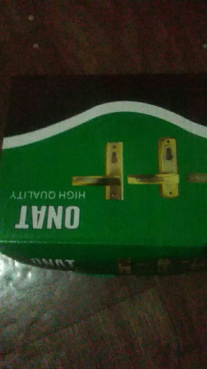 Kunci Pintu Kecil Silinder Onat Plat L Gagang Rumah L Handle Full Set