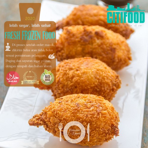 

Shrimp Granade Croquette | Kroket Granat Udang | Frozen