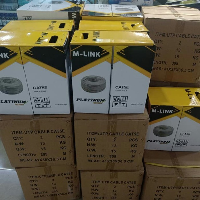 KABEL UTP M-LINK Cat5 / Kabel Utp Mlink / UTP CAT5e / Kabel utp cat5