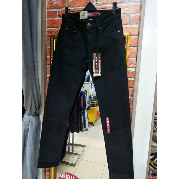 Gabrielle Celana Jeans Hitam stretch skinny