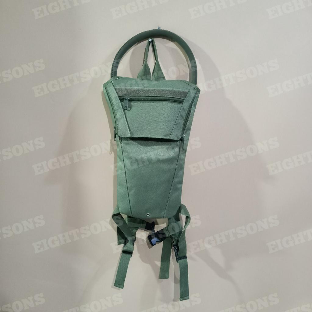 Tas Sepeda Gowes Trailrun Bag Jatah TNI original Termasuk Water Bladder Kantong Air Berkualitas