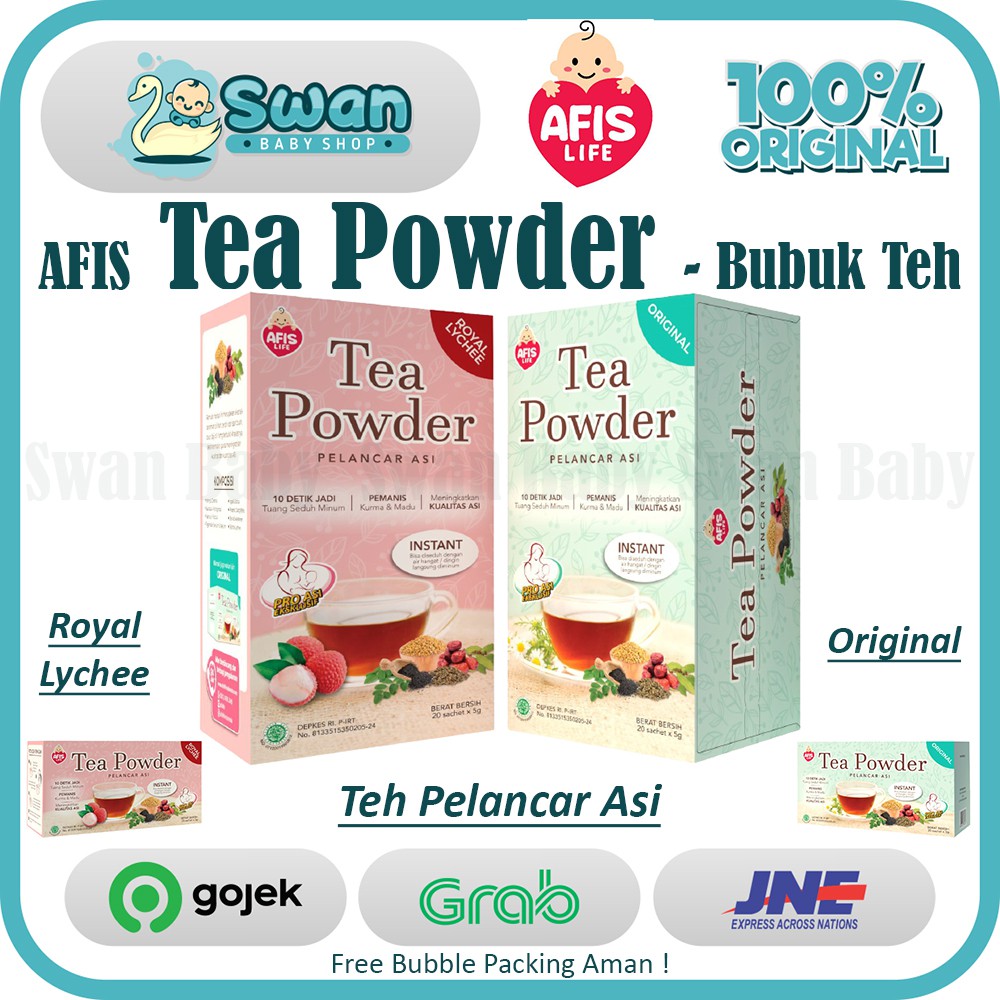 Afis Teh Bubuk Pelancar Asi - Tea Powder