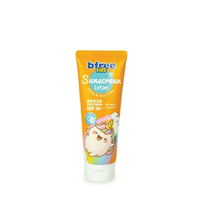 BFREE Kids Lotion Anak 100 ml Lotion Pelindung Kulit Anak Bfree Kids Daily Lotion Mild Gentle Lotion Sunscreen Lotion Bed Time Lotion Spf 30