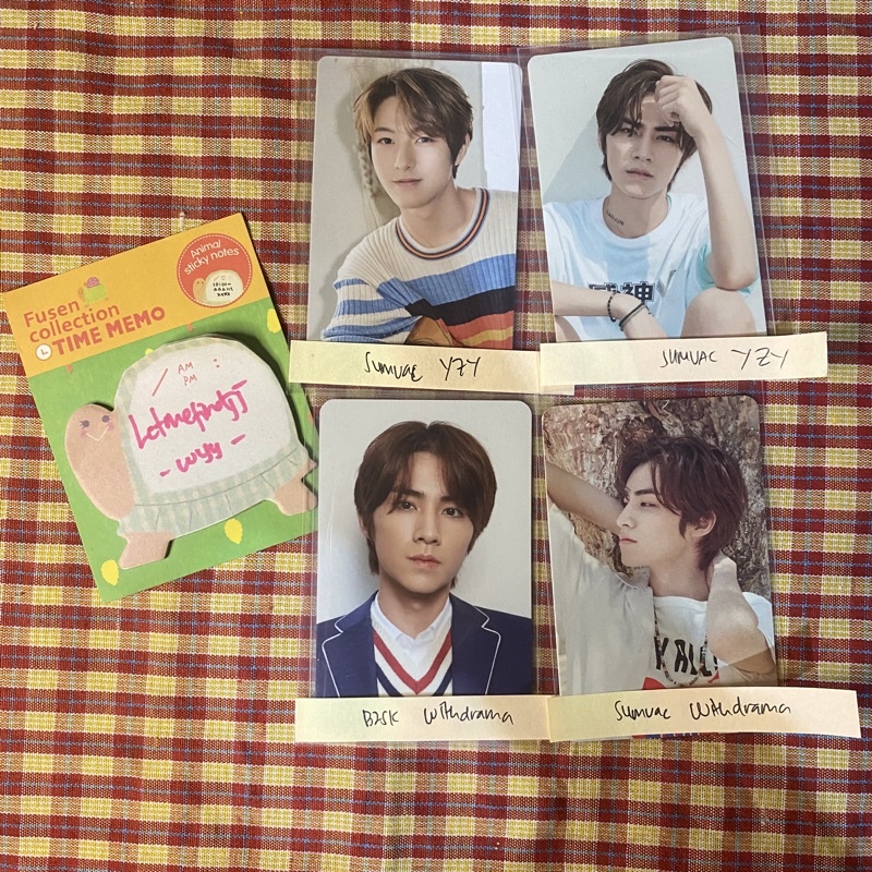 Benefit PC Photocard Summer Vacation Sumvac Back to School Kit B2SK Xiaojun Renjun Withdrama Yzy