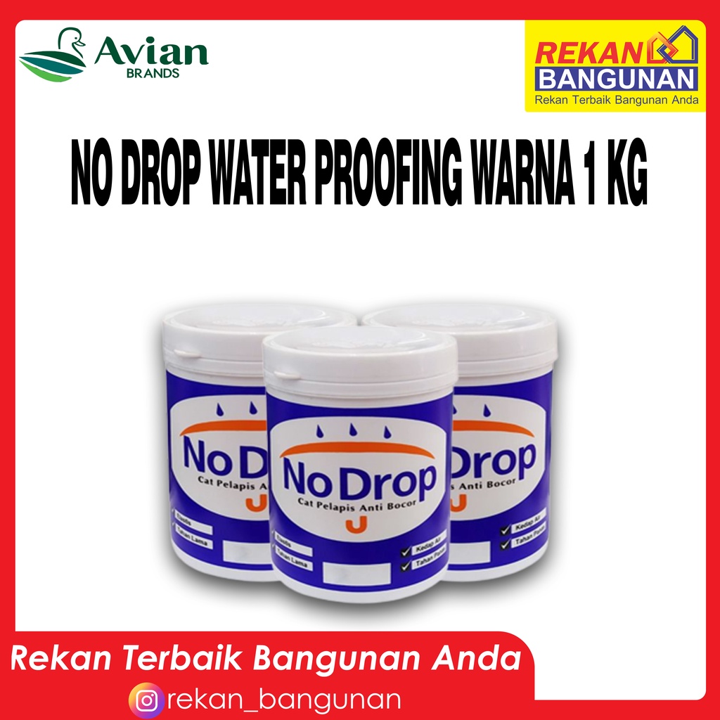 NO DROP WATER PROOFING WARNA 1 KG