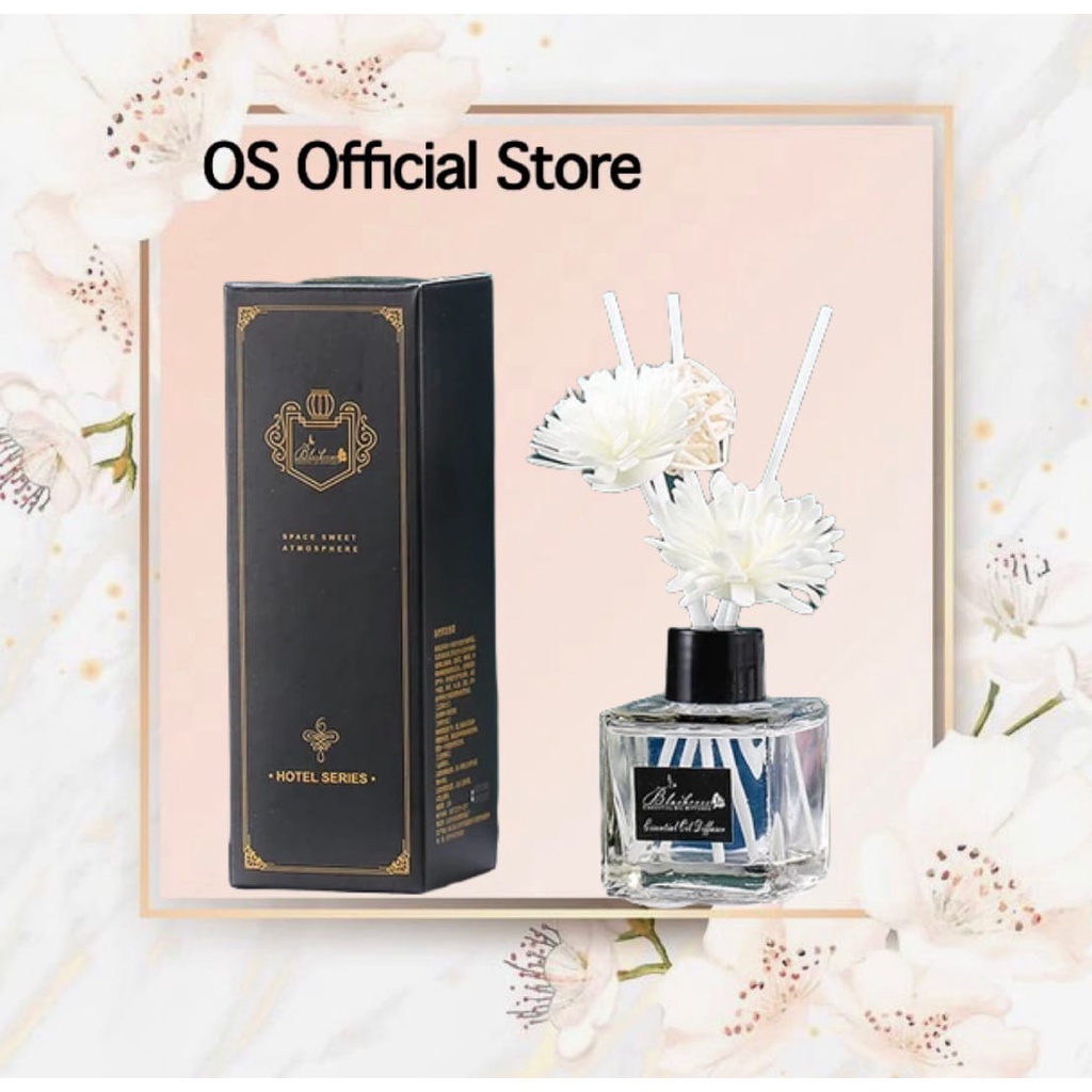 OS Pengharum Pewangi Ruangan Reed Diffuser Aromaterapi Stick Ruangan Aromaterapi Stik Hiasan Meja