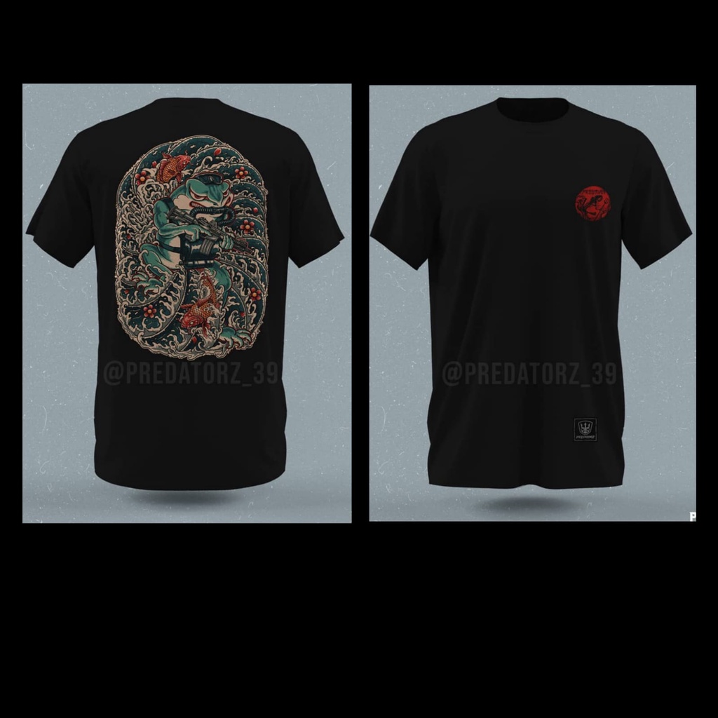 kaos predatorz kopaska pasukan katak army murah berkualitas premium bergaransi- FROG