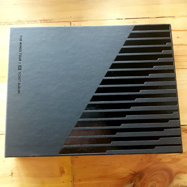 BTS WINGS Tour Ticket Album
