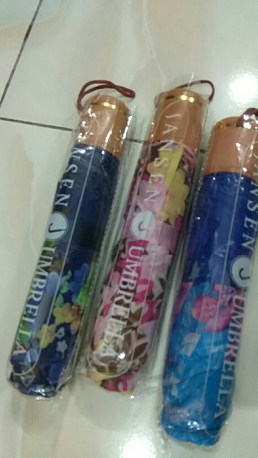 Termurah Payung Lipat 3 Promo Motif Bunga