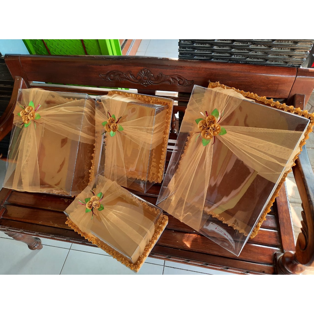 KOTAK SESERAHAN PERNIKAHAN /BOX SESERAHAN / SET MIKA TILE/PAKET HANTARAN PERNIKAHAN