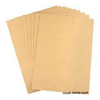 

AMPLOP Coklat FOLiO Polos / Map Lamaran Coklat F4 (/PCS)