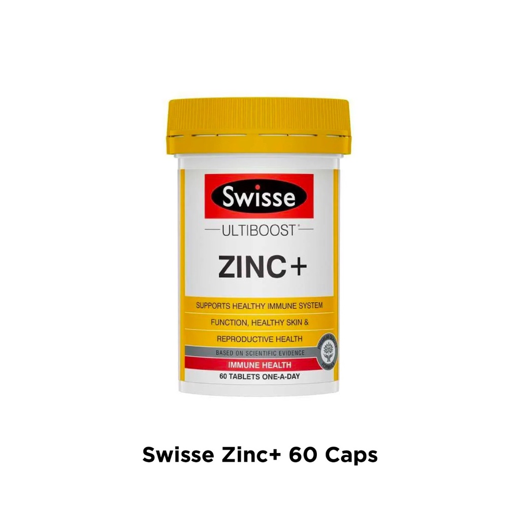 Swisse Ultiboost Zinc+ 60 Tablets/120 Tablets