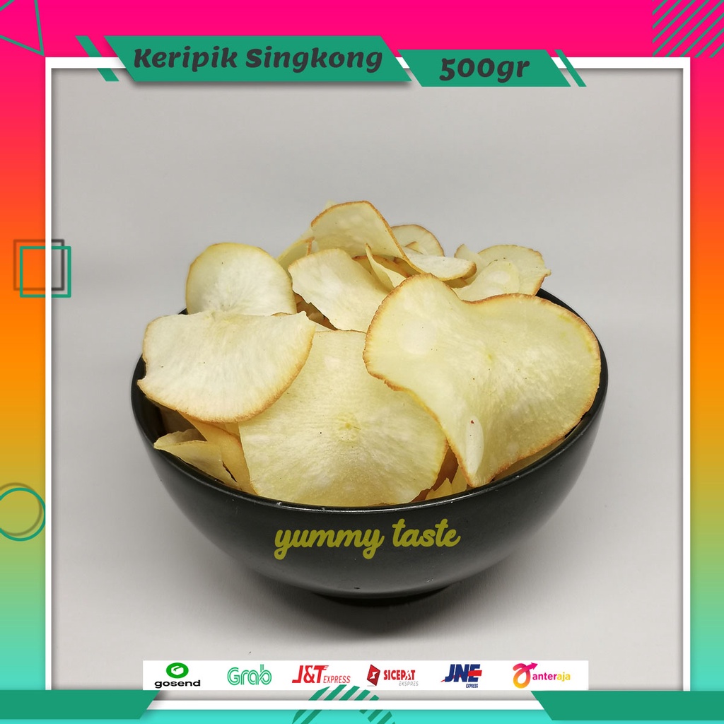 

[500gr] KERIPIK SINGKONG / KERIPIK SINGKONG MEDAN / KERPIK UBI