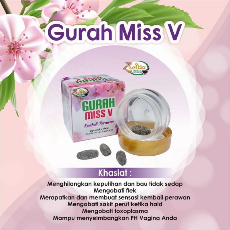 GURAH MISS V by ZEEIDA [Bagian Vagina Kewanitaan]