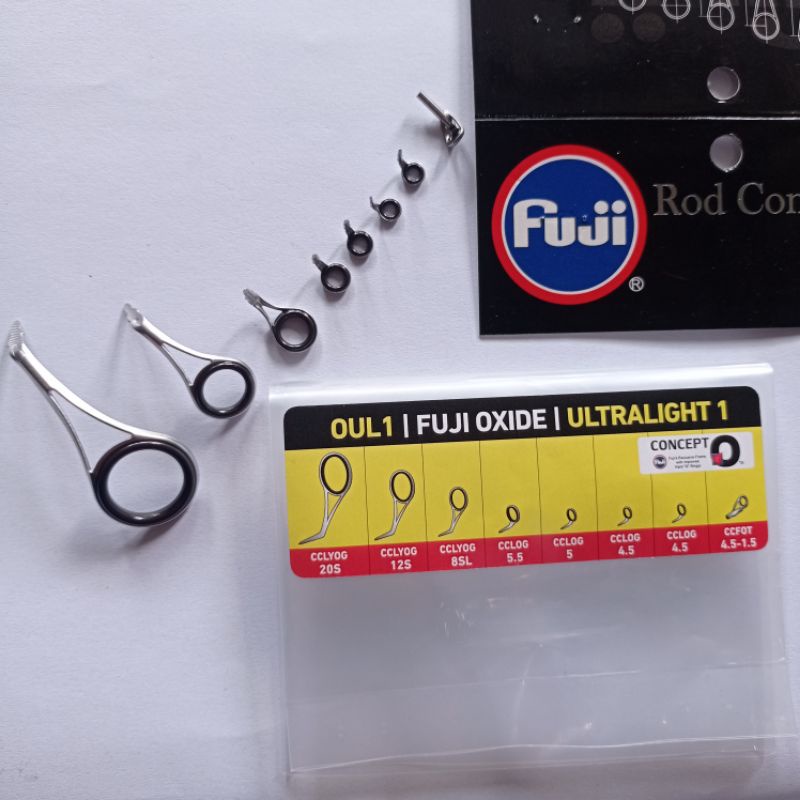 Ring Guide Fuji Set Oxide for Ultraligt CCLYOG,CCLOG, CCFOT